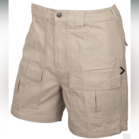 RedHead Other - RedHead mens cargo shorts with partial elastic waist size 38 khaki tan
